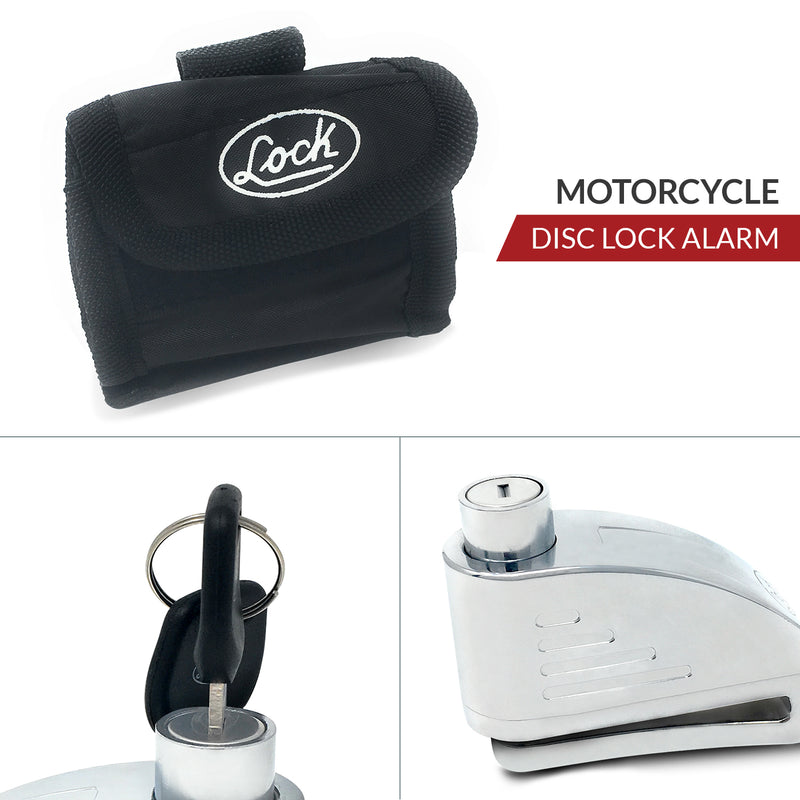 Motorbike Lock with Alarm
